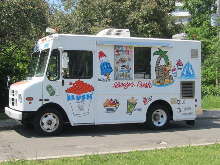 Ice cream truck for rent