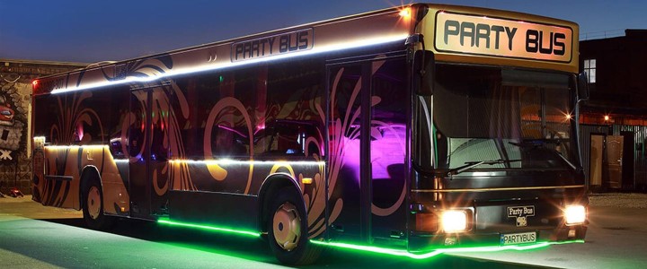 Party bus for rent