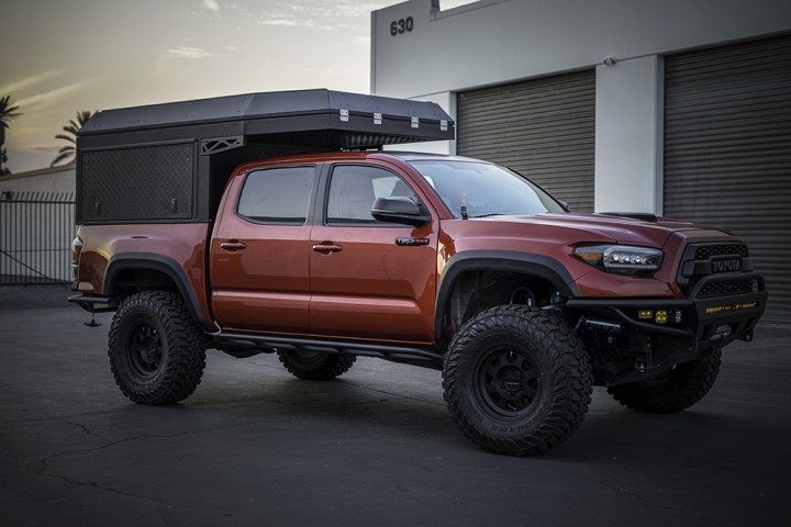 2016 Toyota Tacoma travel truck