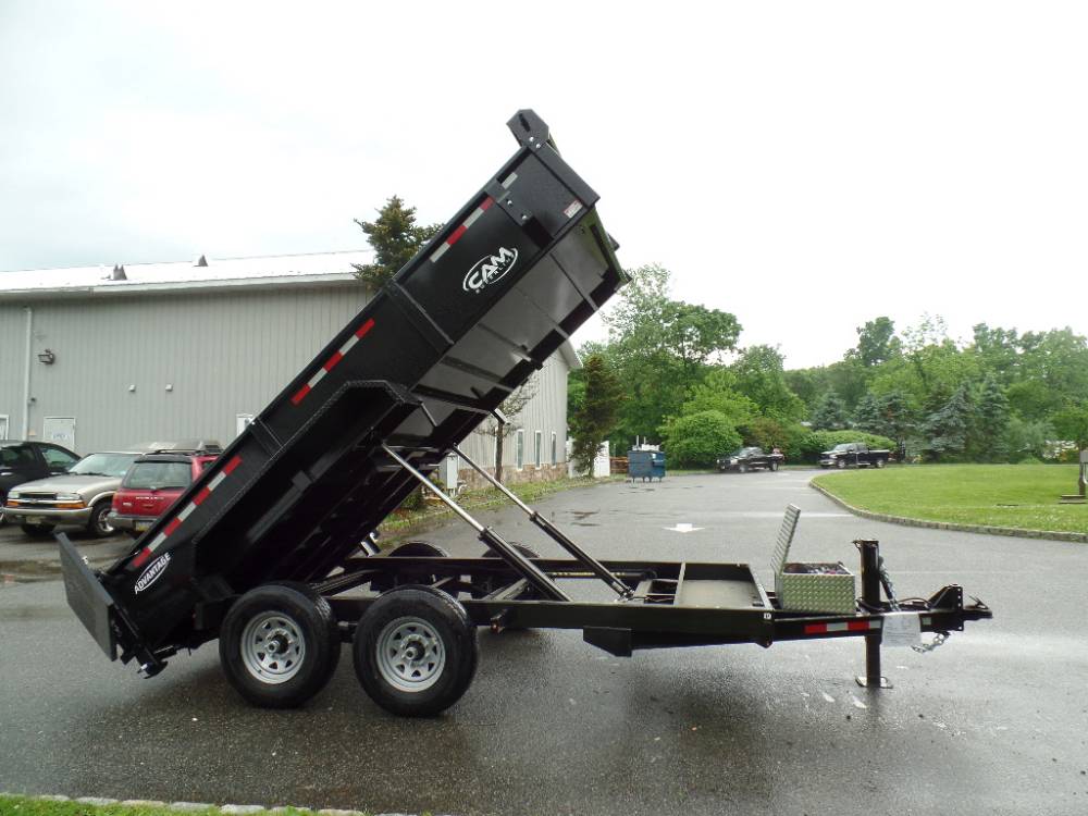 7X14 Dump Trailer 15,400lb. GVWR Dual Piston - Image 1 of 1