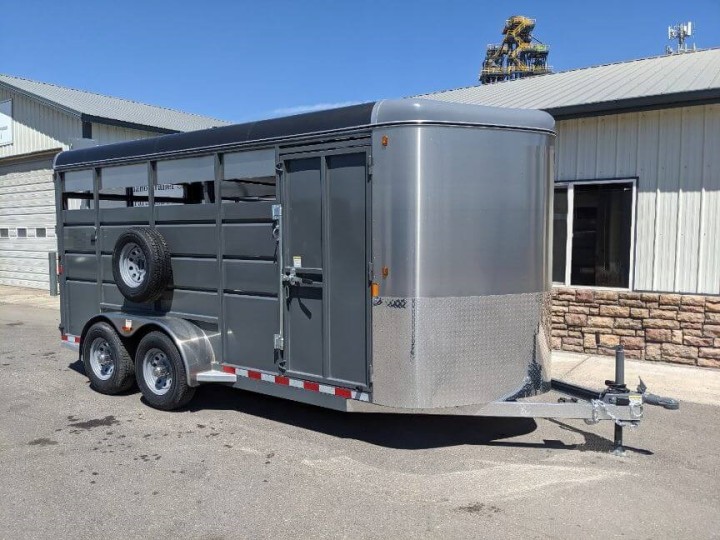 Grey Horse Trailer