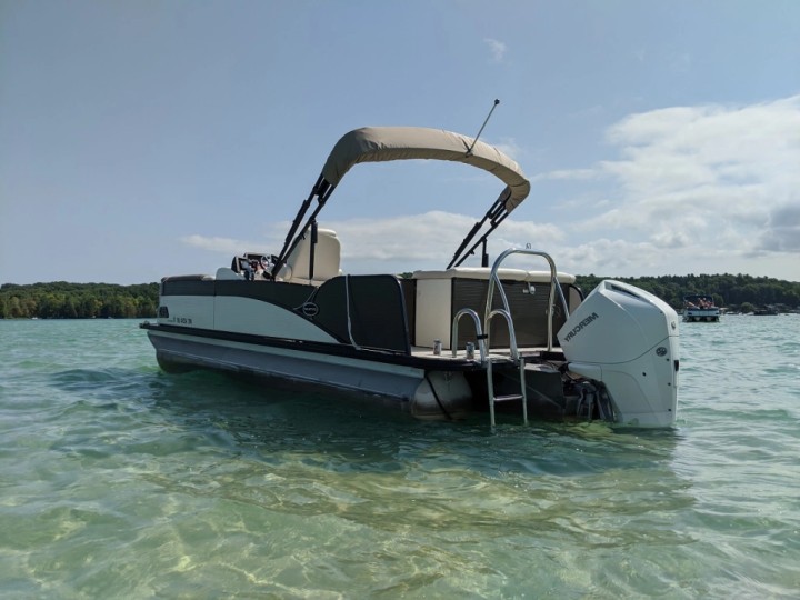 Torch Lake Pontoon Boat Rental