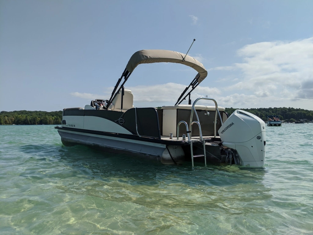 Torch Lake Pontoon Boat Rental - Image 1 of 1