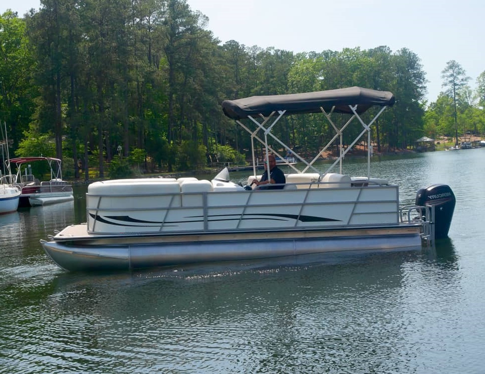 23ft Tritoon Boat Lake Murray - Image 1 of 1