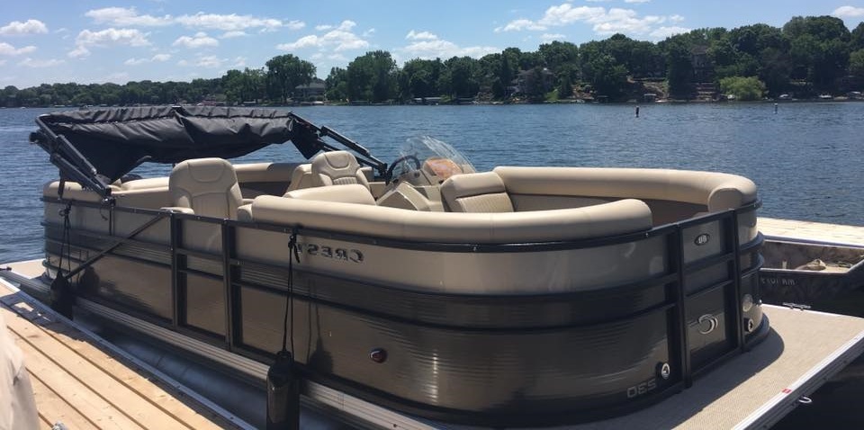 Pontoon Boat Half/Full Day Prior Lake - Image 1 of 1