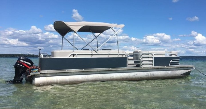 Higgins Lake Pontoon Boat