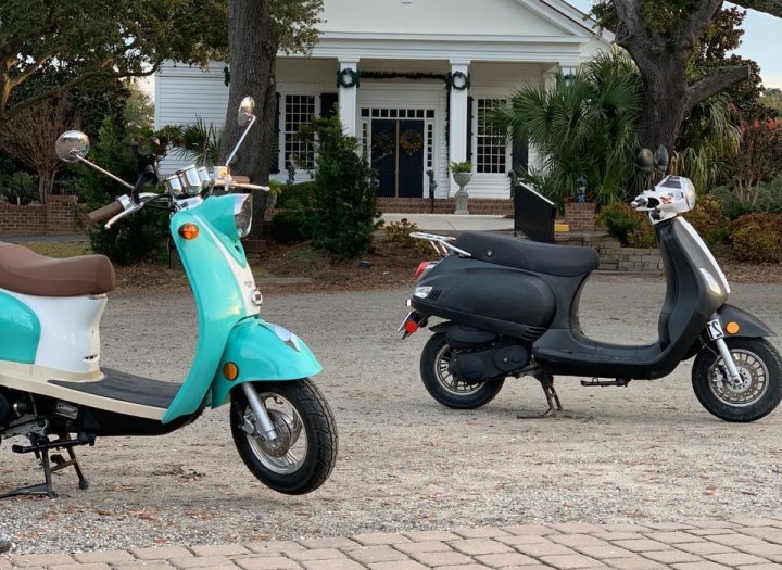 Private Scooters Vespa $25/hour