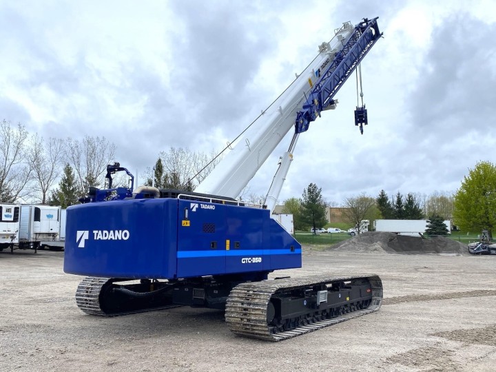 Tadano Mantis GTC-350 Telescopic Crawler Crane
