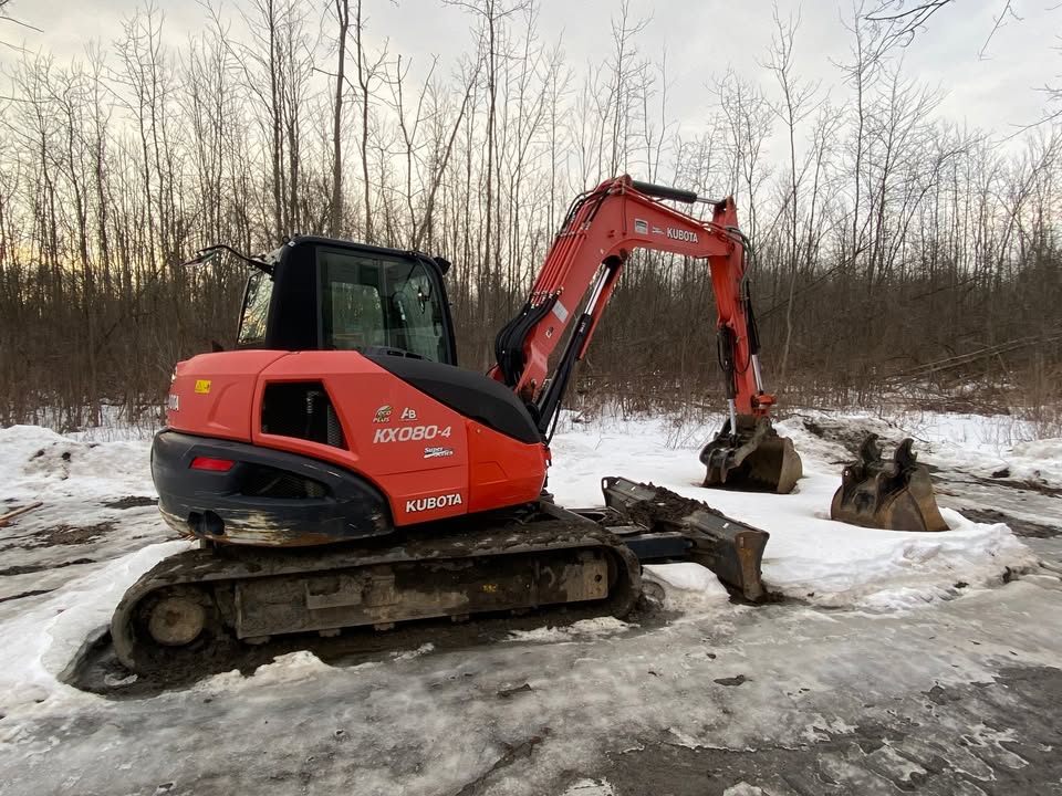Kubota KX080-4S Super Series Mid-Size Excavator - Image 1 of 1