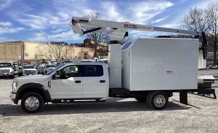 2022 Ford F550 Skytel S44B 44 ft Boom Truck