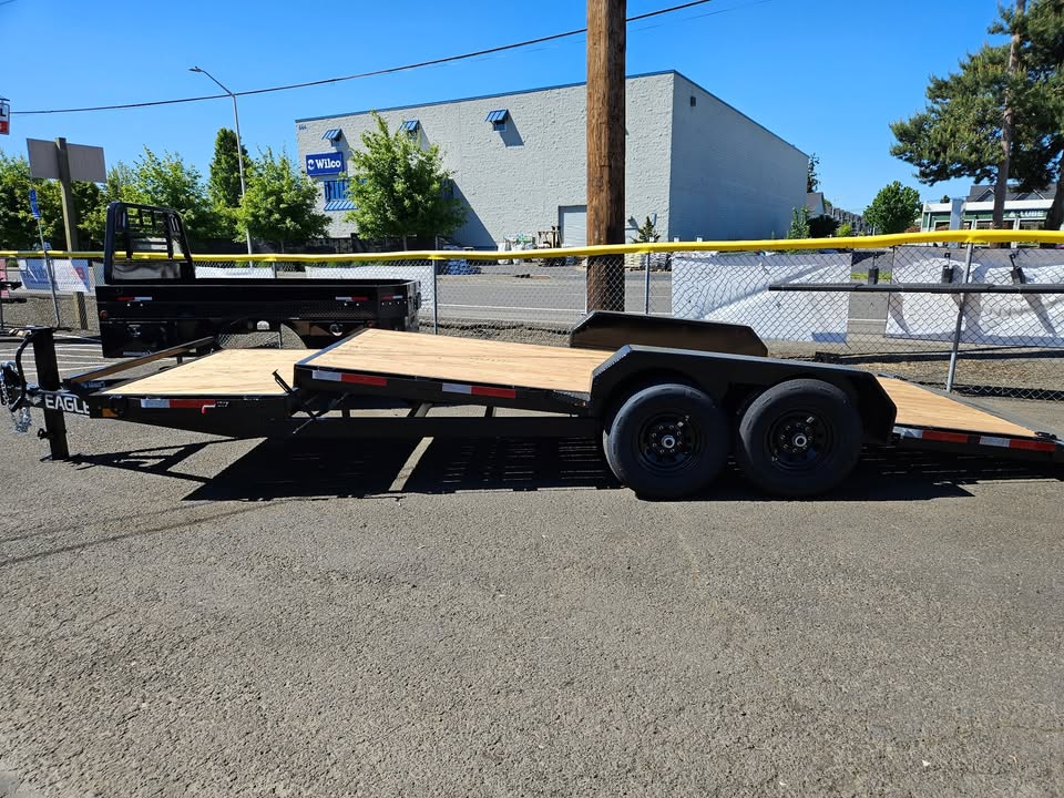 7’x20’ Eagle Split-Tilt Car Hauler 14K GVWR - Image 1 of 1