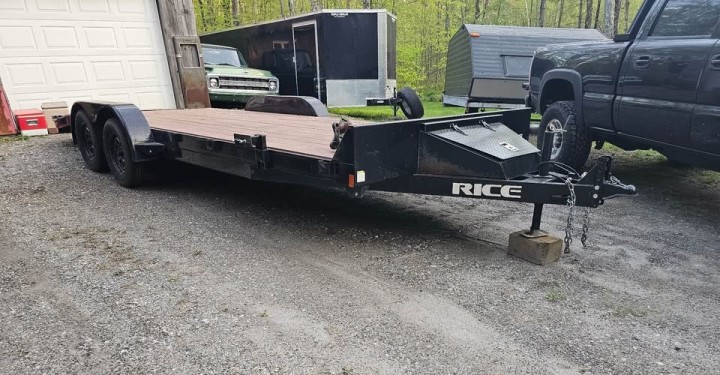 Rice 7'x20' Car Trailer - Manchester’s Top Hauler