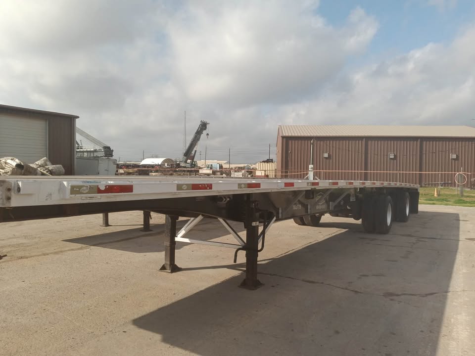 53’ x 102” Flatbed Trailer - Heavy-Duty, 22.5 Tires, Great Condition - Image 1 of 1