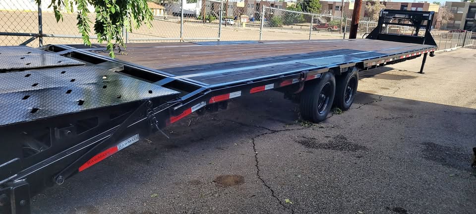 RAW MAXD HD 48&#039; Dovetail Flatbed Trailer - 20K Capacity - Image 1 of 1