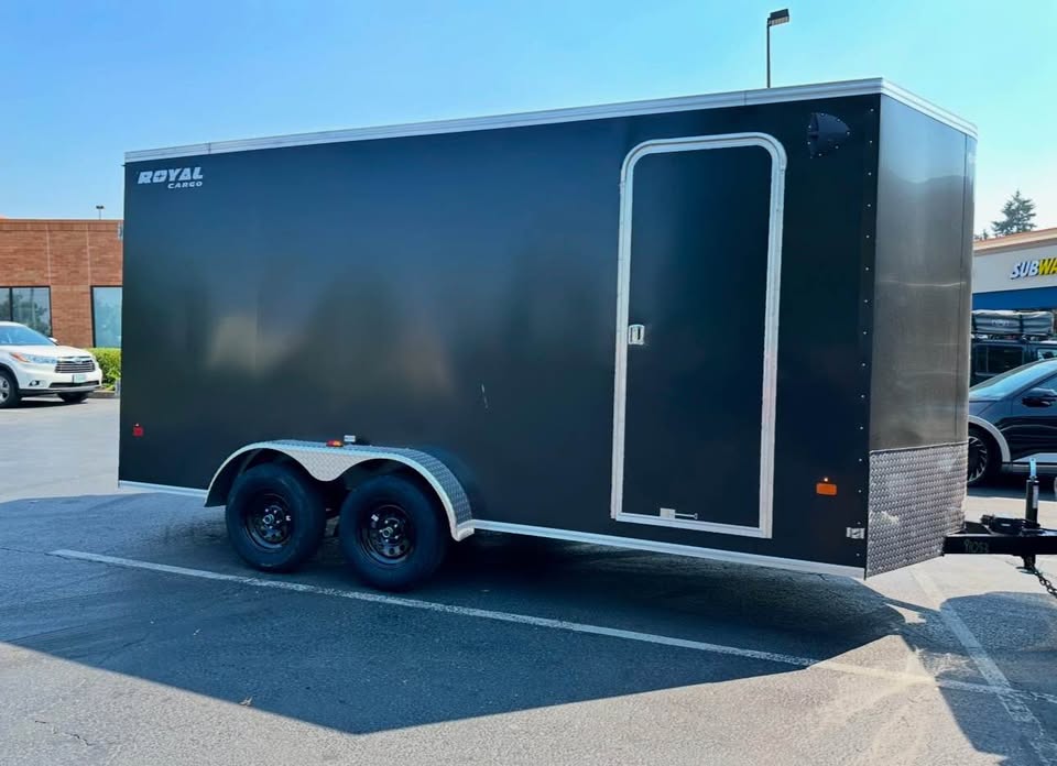Royal 7x16 Enclosed Cargo Trailer - Rent by Day/Week/Month - Image 1 of 1