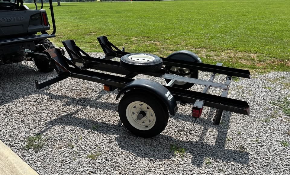 Yacht Club 3-Bike Heavy-Duty Motorcycle Trailer - Image 1 of 1