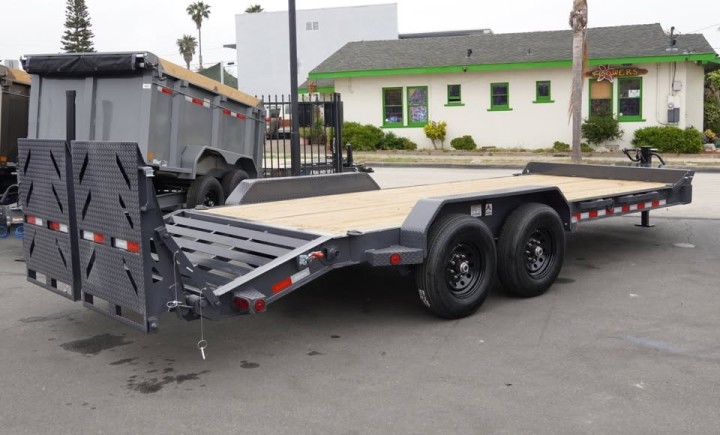 20ft Iron Bull 14K GVWR Heavy-Duty Equipment Trailer