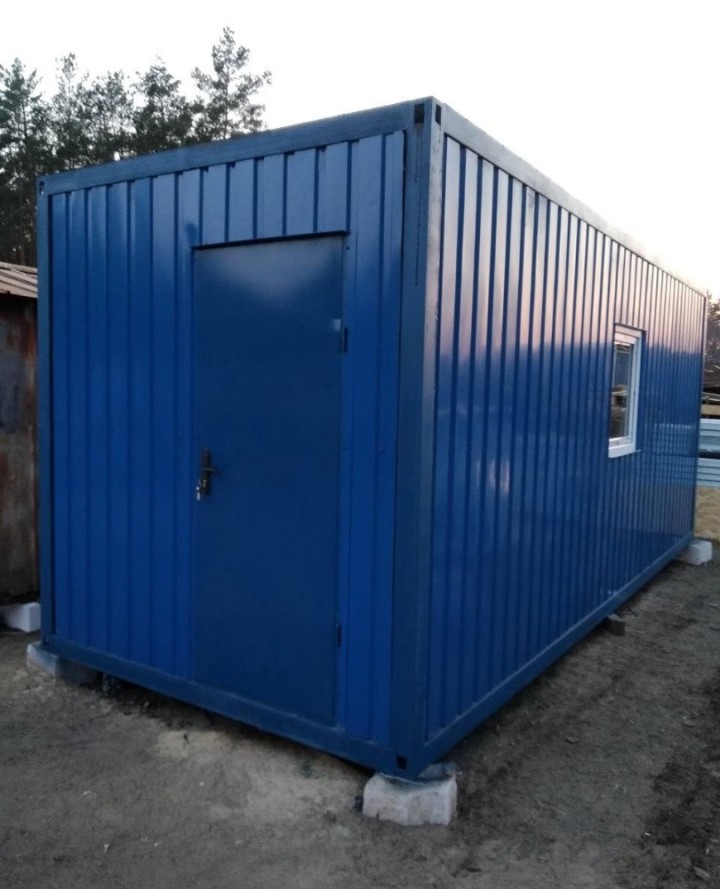 Insulated shed-container 2.5x6