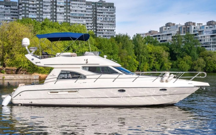 Stylish yacht Cranchi Atlantique 40 - the perfect vacation on the Black Sea